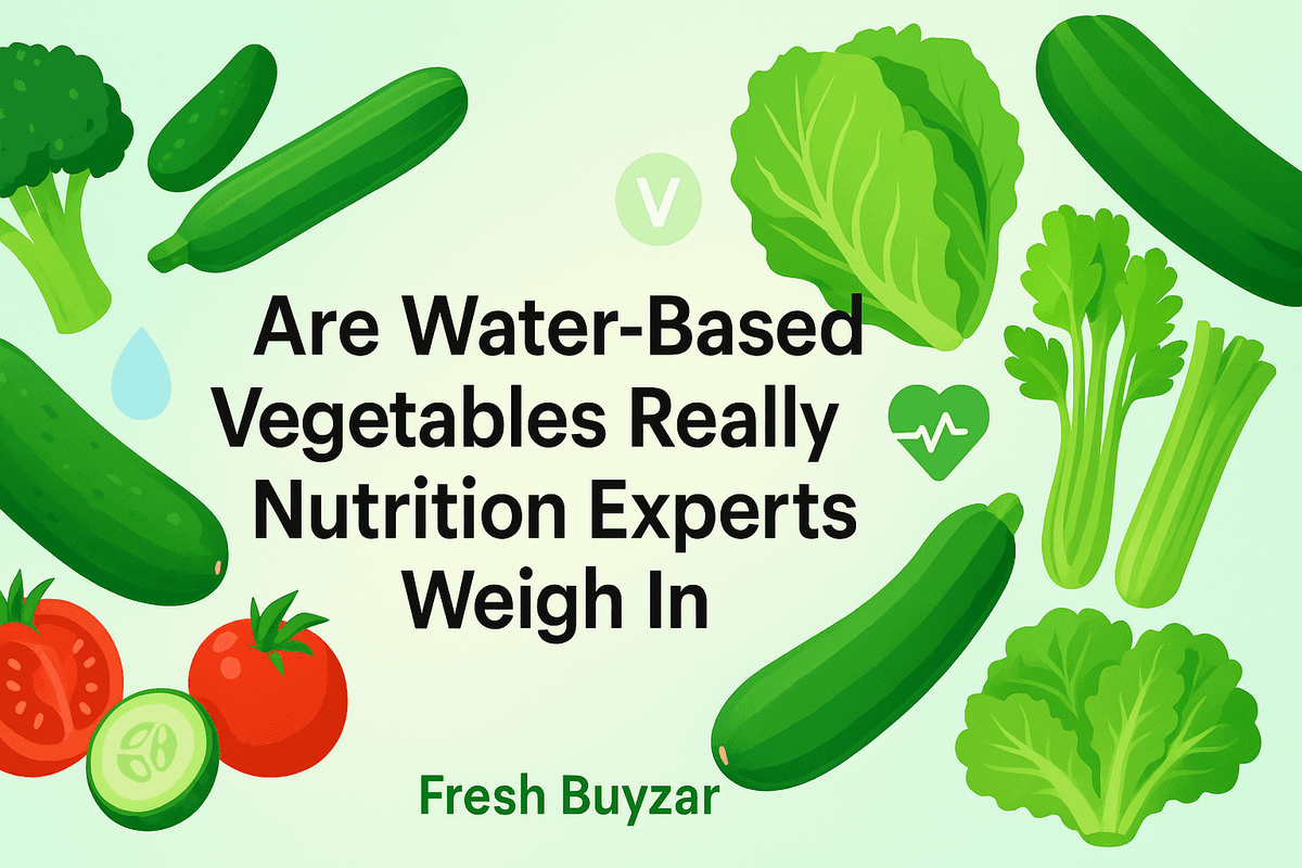 Are Water-Based Vegetables Really Healthy? Nutrition Experts Weigh In – Fresh Buyzar