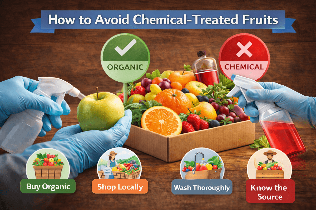 How to Avoid Chemical-Treated Fruits – A Smart Guide for Healthy Eating