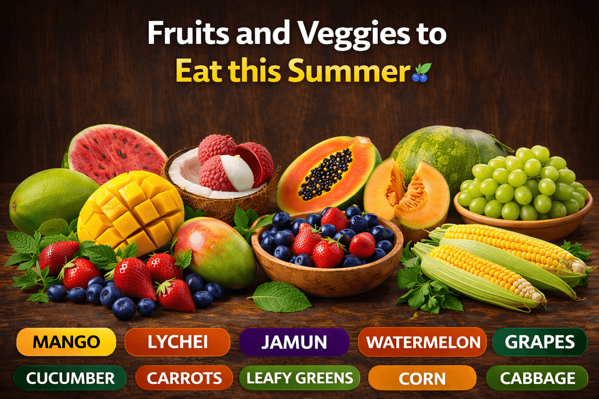 Fruits and Veggies to Eat This Summer