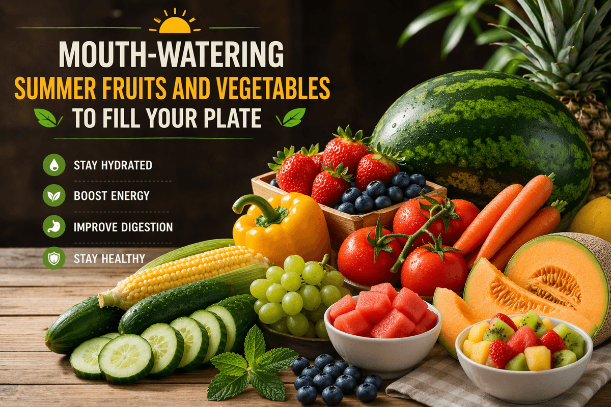 Mouth-Watering Summer Fruits and Vegetables to Fill Your Plate | Fresh Buyzar