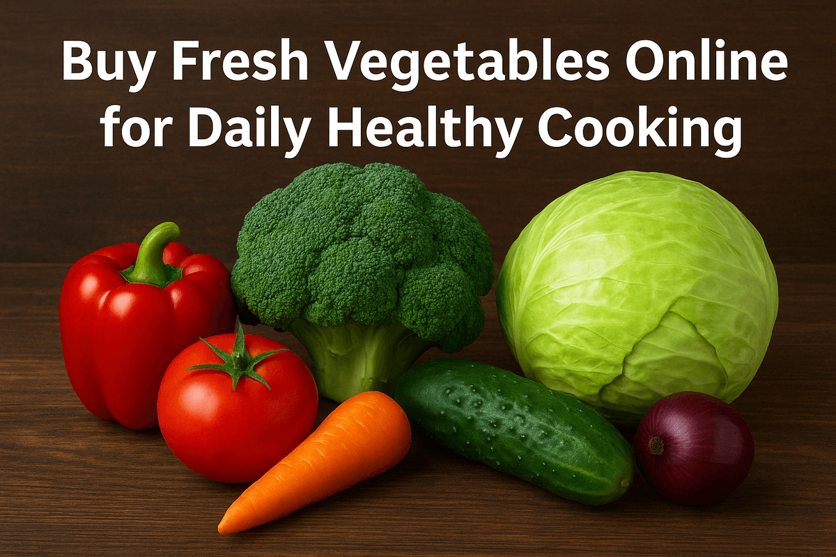 Buy Fresh Vegetables Online for Daily Healthy Cooking