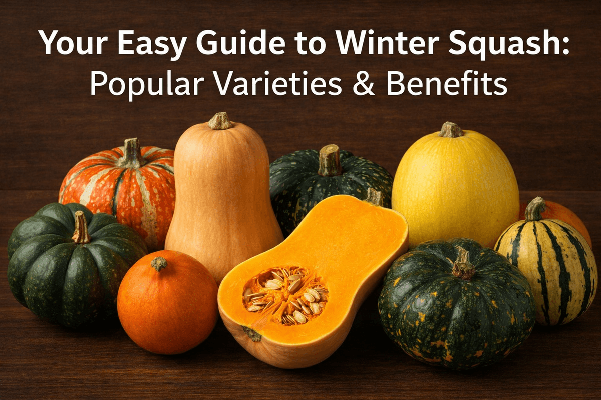 Your Easy Guide to Winter Squash: Popular Varieties & Benefits