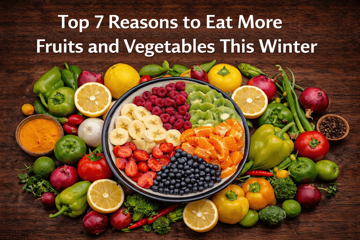 Top 7 Reasons to Eat More Fruits and Vegetables This Winter
