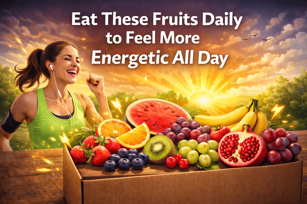 Eat These Fruits Daily to Feel More Energetic All Day