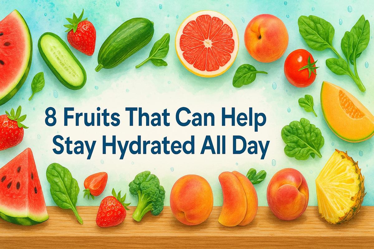 8 Fruits That Can Help You Stay Hydrated All Day