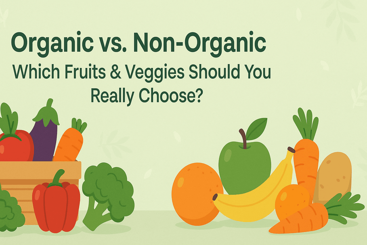 Organic vs. Non-Organic: Which Fruits & Veggies Should You Really Choose?